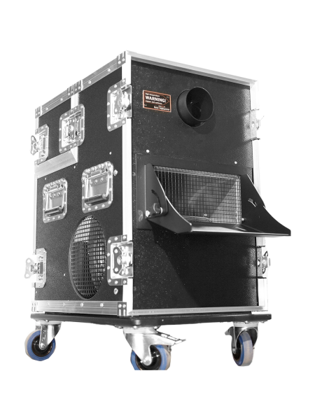 HAZEBASE base*touring, Nebelmaschine 2600W, 230V/50Hz, Lüfter 700W, Amptown Case