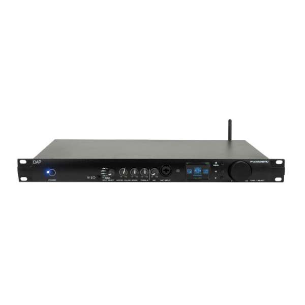 DAP PA-5500TU 500 W Verstärker mit DAB+, FM, BT 4.2 und Netzwerk-Audioplayer