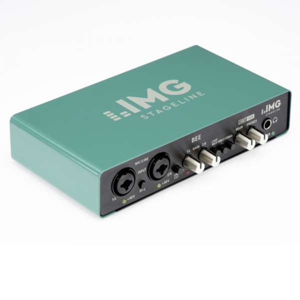 IMG Stageline BEE - 2-Kanal-USB-Recording-Interface