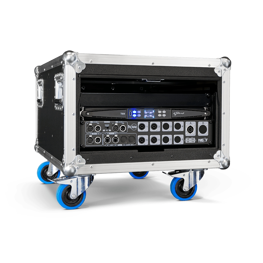 NEXT proaudio N-RAK 6 4-Channel Power Rack (with DANTE) NEXT proaudio N ...