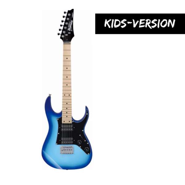IBANEZ GRGM21M-BLT Gio MiKro RG E-Gitarre für Kinder Blue Burst