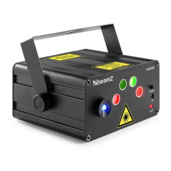 BeamZ DAHIB Doppel RG GoboLaser System mit blauer LED