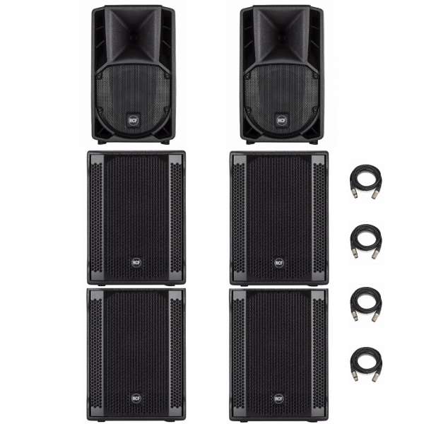 RCF ART 715-A MKIV Fullstack PA Set