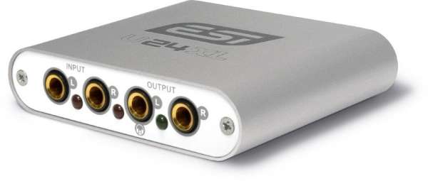ESI U24 XL 2x2 USB Audio-Interface mit TRS + S/PDIF I/O