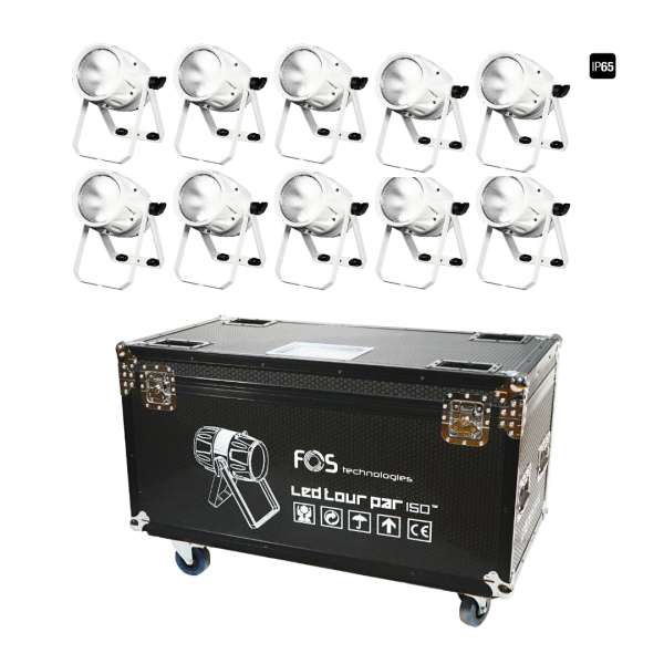 FOS Tour Par 150 IP65 Tourset weiß